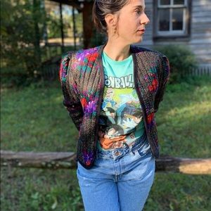 Vintage flower jacket